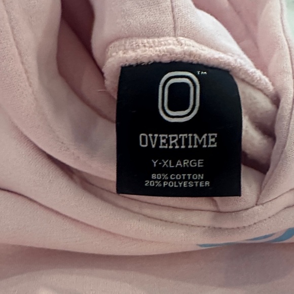 Overtime Kids Pink Hoodie - Picture 3 of 3